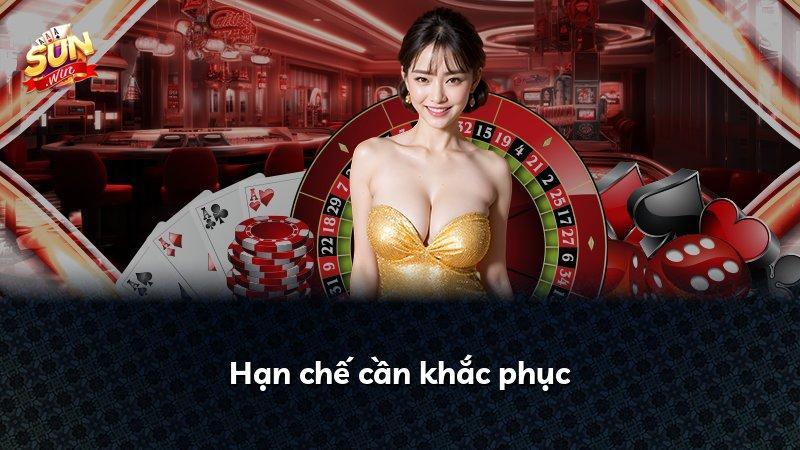 Hạn chế cần khắc phục