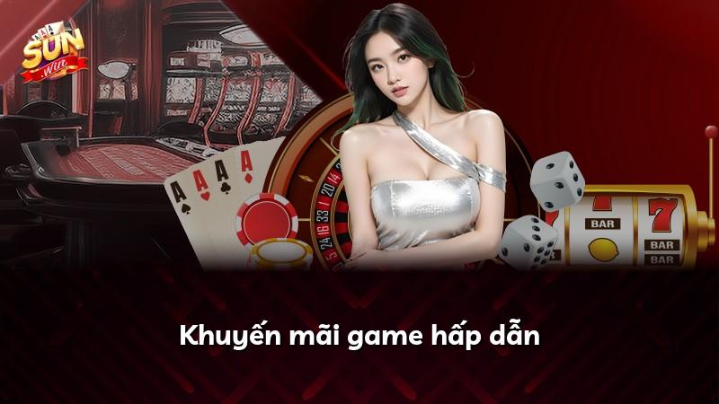 Khuyến mãi game hấp dẫn