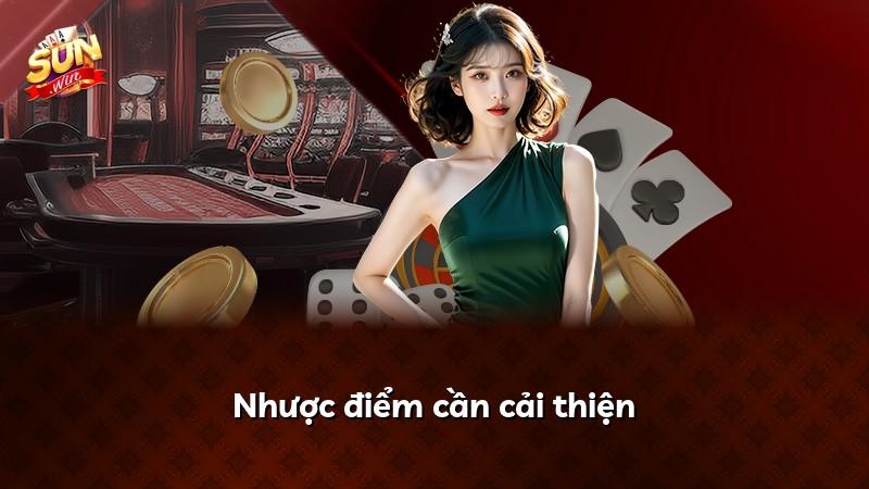 Nhược điểm cần cải thiện