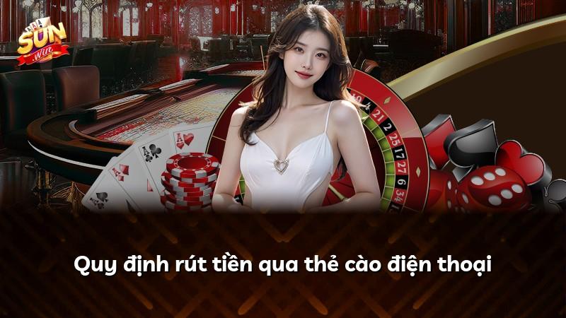 Quy định rút tiền qua thẻ cào điện thoại