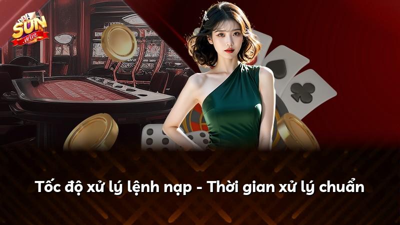 Tốc độ xử lý lệnh nạp - Thời gian xử lý chuẩn