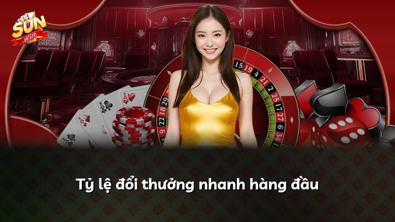 Tỷ lệ đổi thưởng nhanh hàng đầu